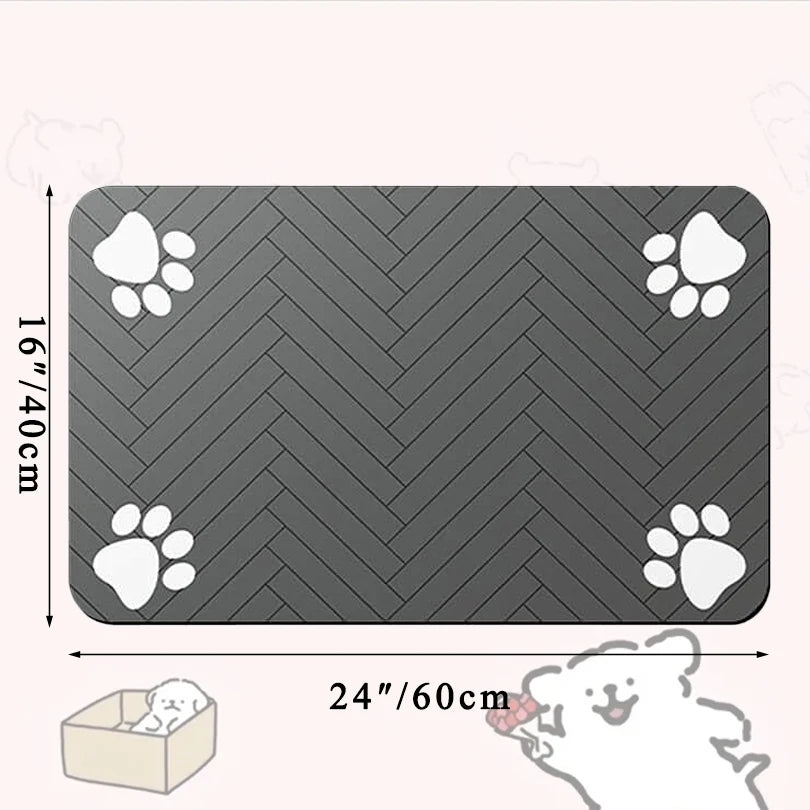 🐾Tapis Absorbant & Antidérapant